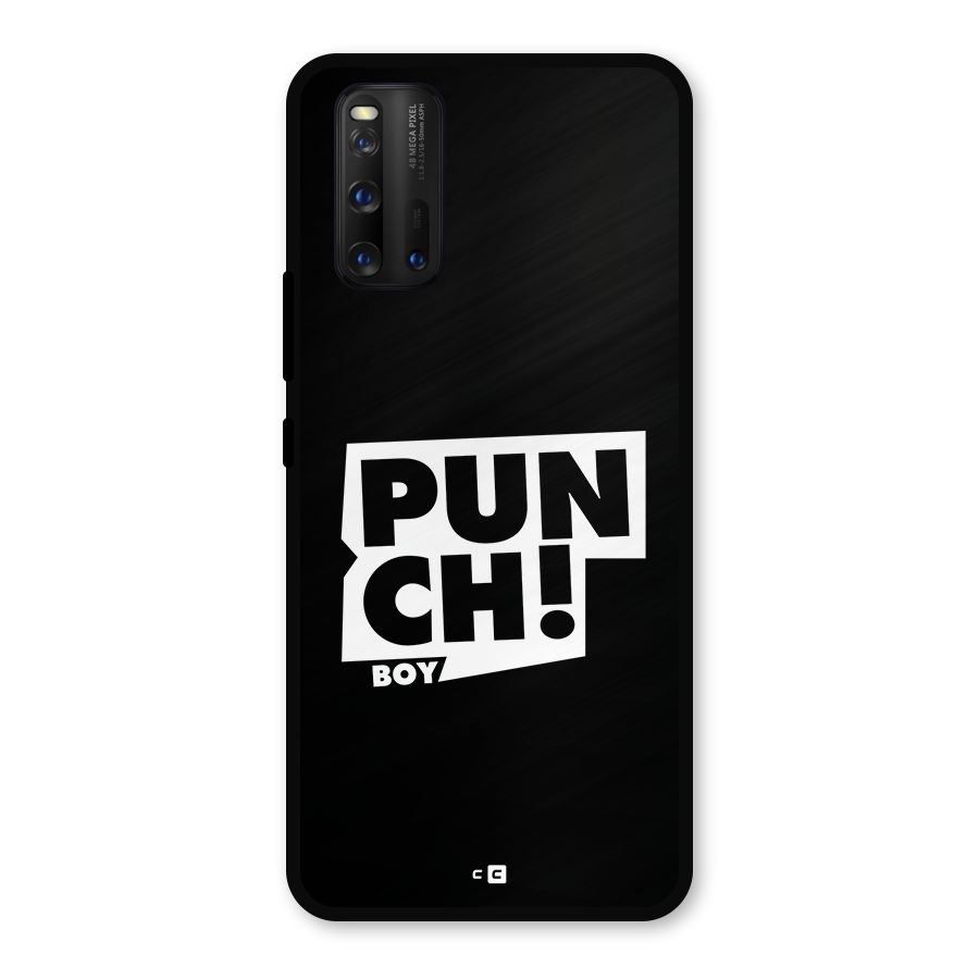 Punch Boy Metal Back Case for iQOO 3