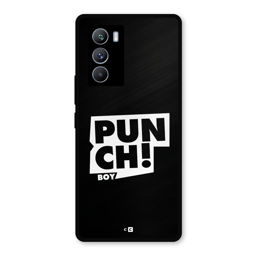 Punch Boy Metal Back Case for iQOO 9 SE