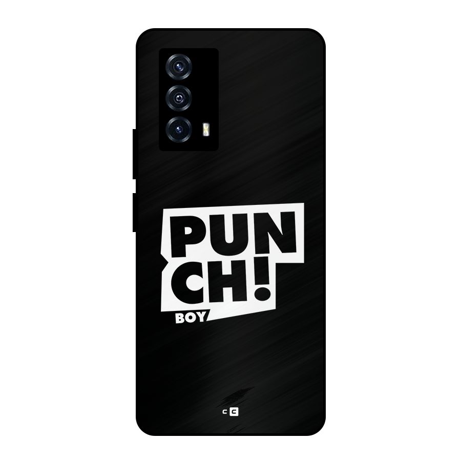 Punch Boy Metal Back Case for iQOO Z5