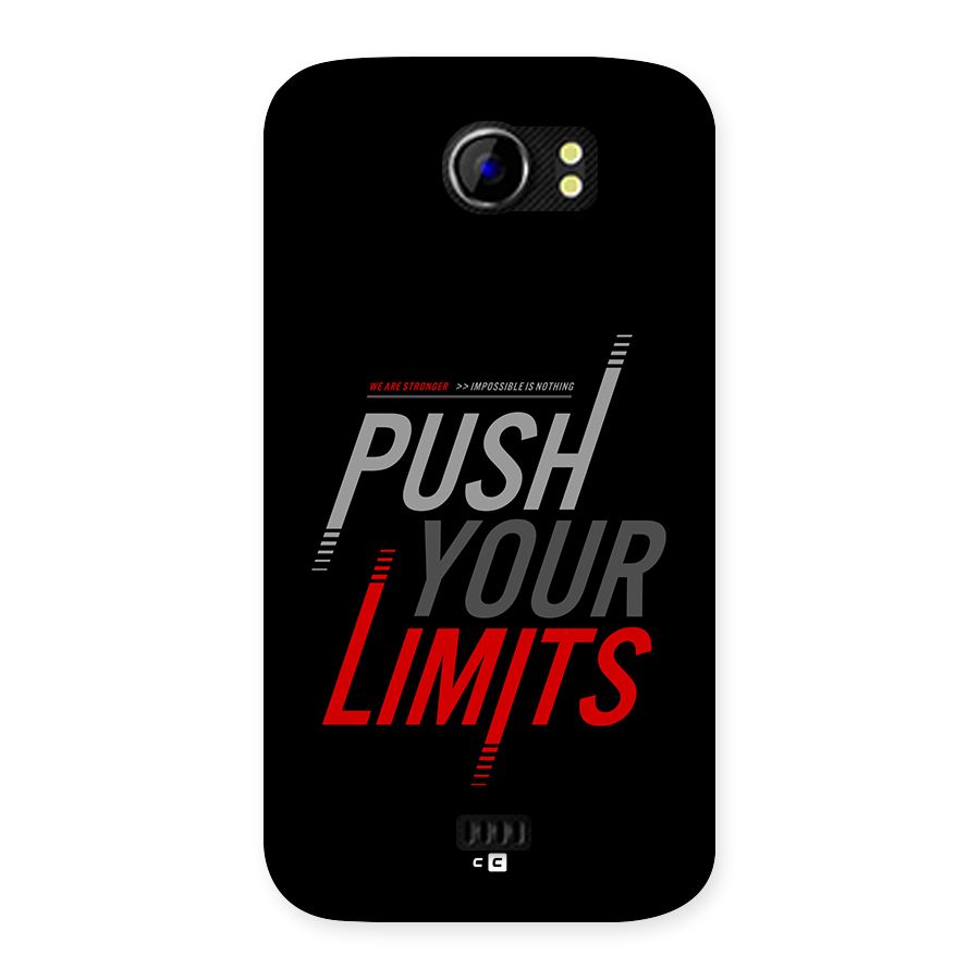 Push Your Limits Back Case for Canvas 2 A110
