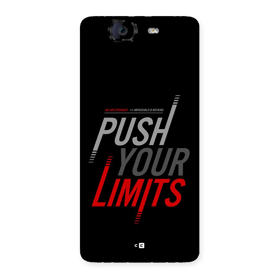 Push Your Limits Back Case for Canvas Knight A350