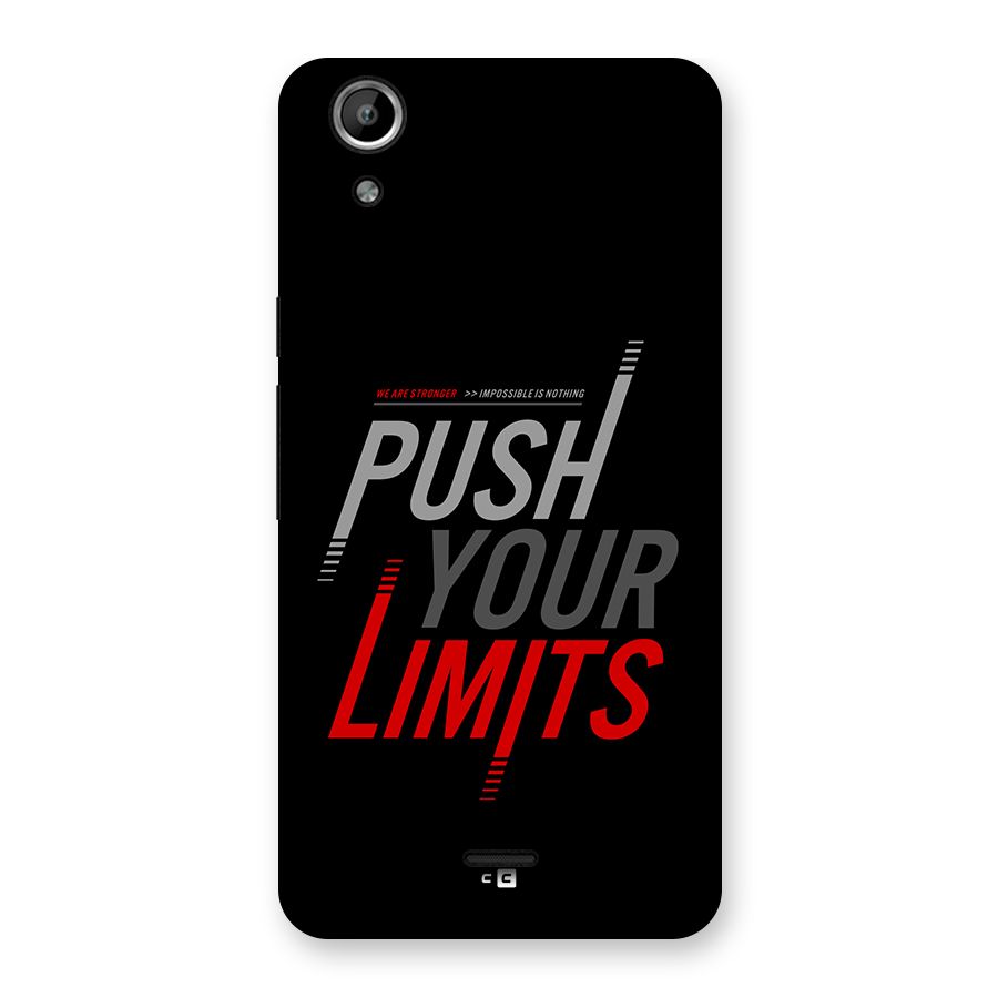 Push Your Limits Back Case for Canvas Selfie Lens Q345