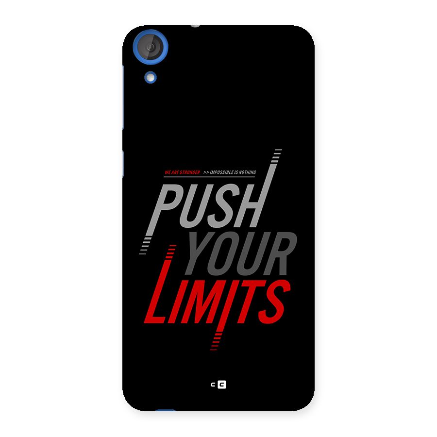 Push Your Limits Back Case for Desire 820s