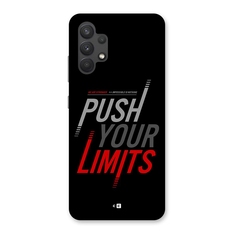 Push Your Limits Back Case for Galaxy A32