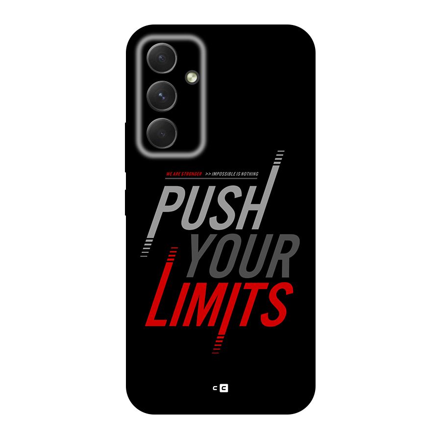 Push Your Limits Back Case for Galaxy A54