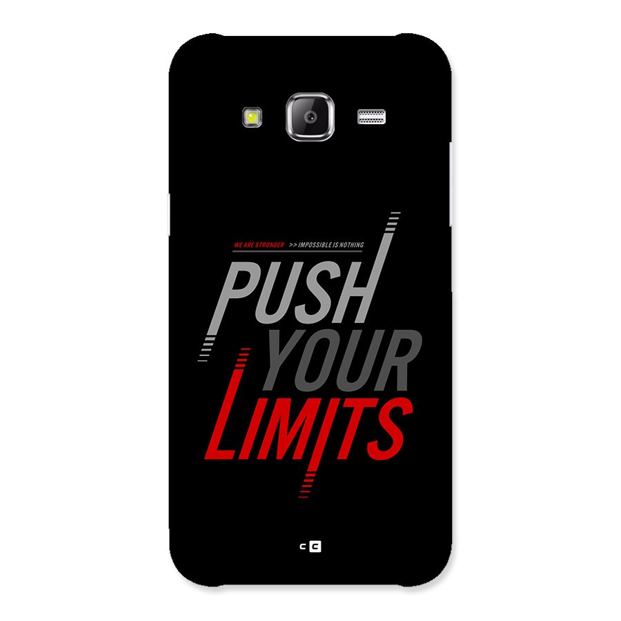 Push Your Limits Back Case for Galaxy J2 Prime