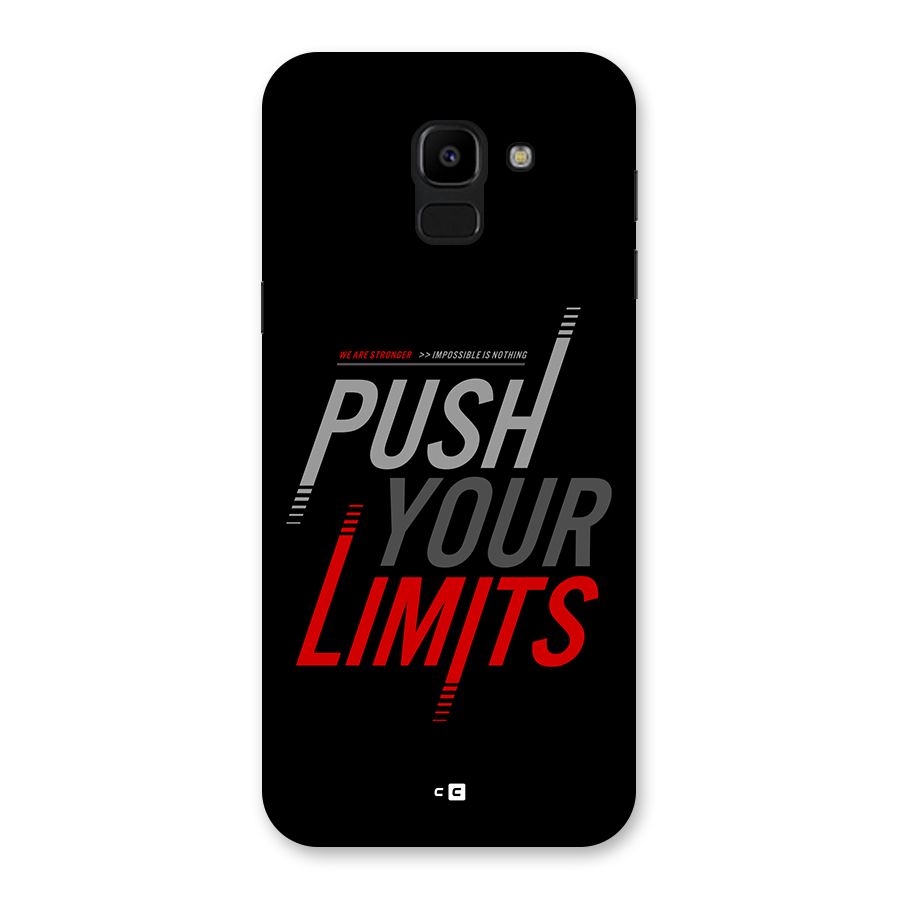 Push Your Limits Back Case for Galaxy J6