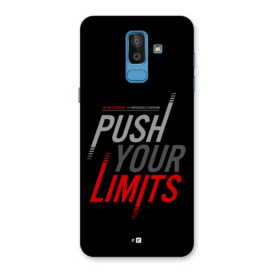 Push Your Limits Back Case for Galaxy J8