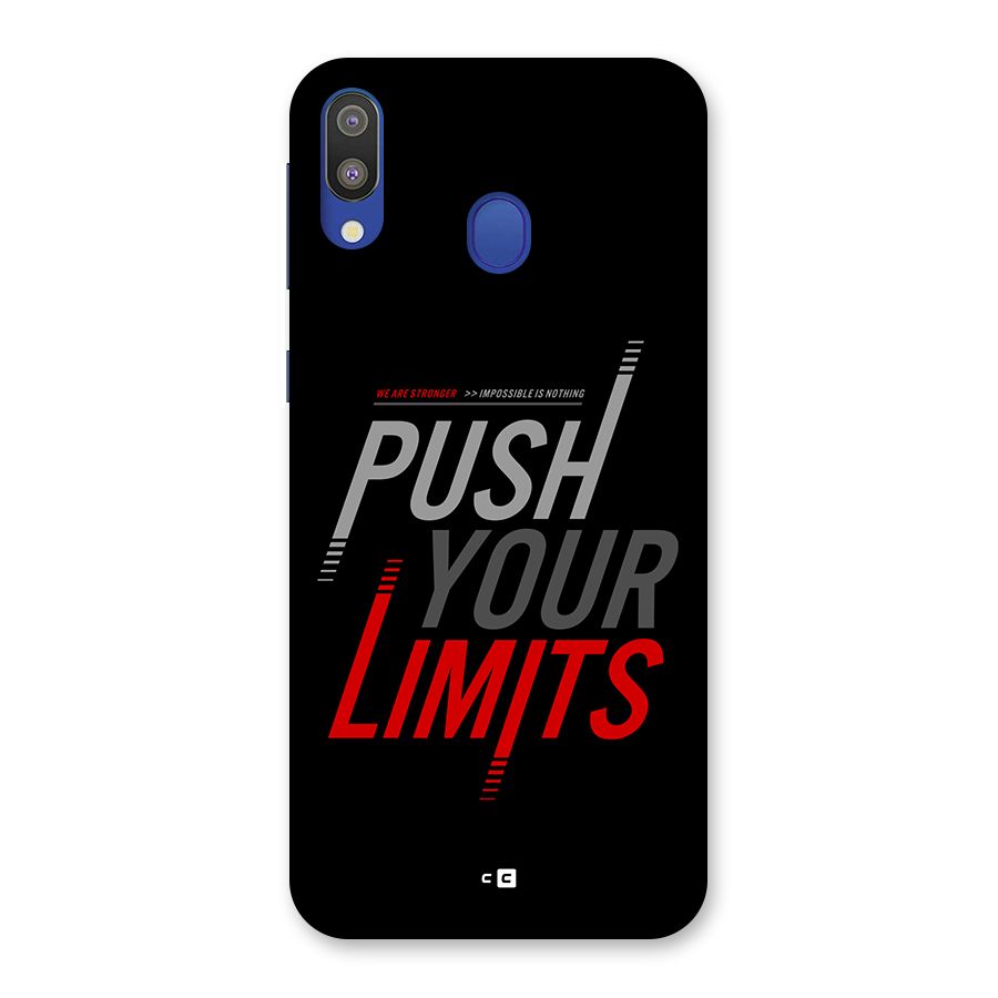 Push Your Limits Back Case for Galaxy M20