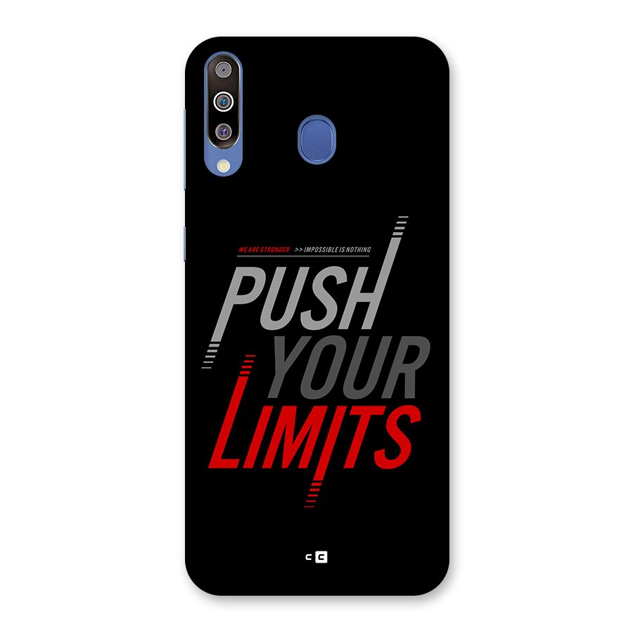 Push Your Limits Back Case for Galaxy M30