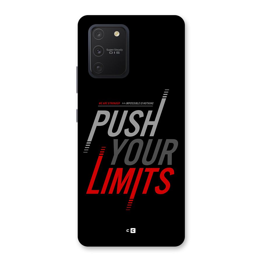 Push Your Limits Back Case for Galaxy S10 Lite