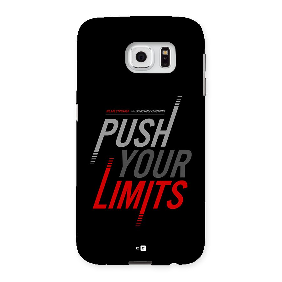 Push Your Limits Back Case for Galaxy S6