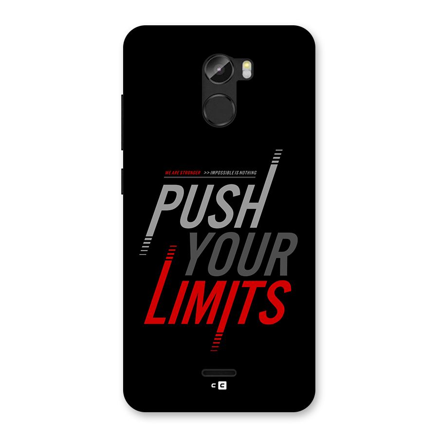 Push Your Limits Back Case for Gionee X1