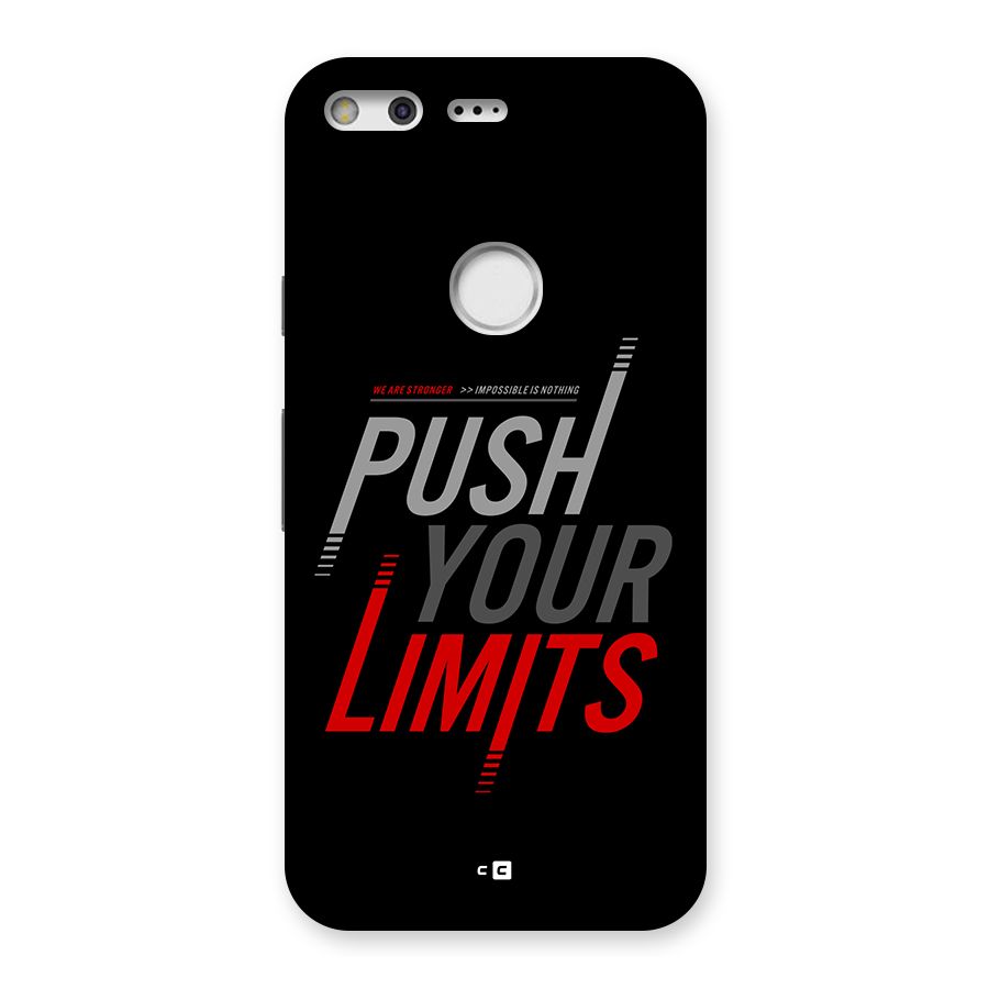 Push Your Limits Back Case for Google Pixel