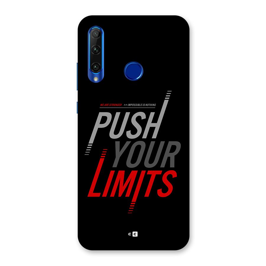 Push Your Limits Back Case for Honor 20i