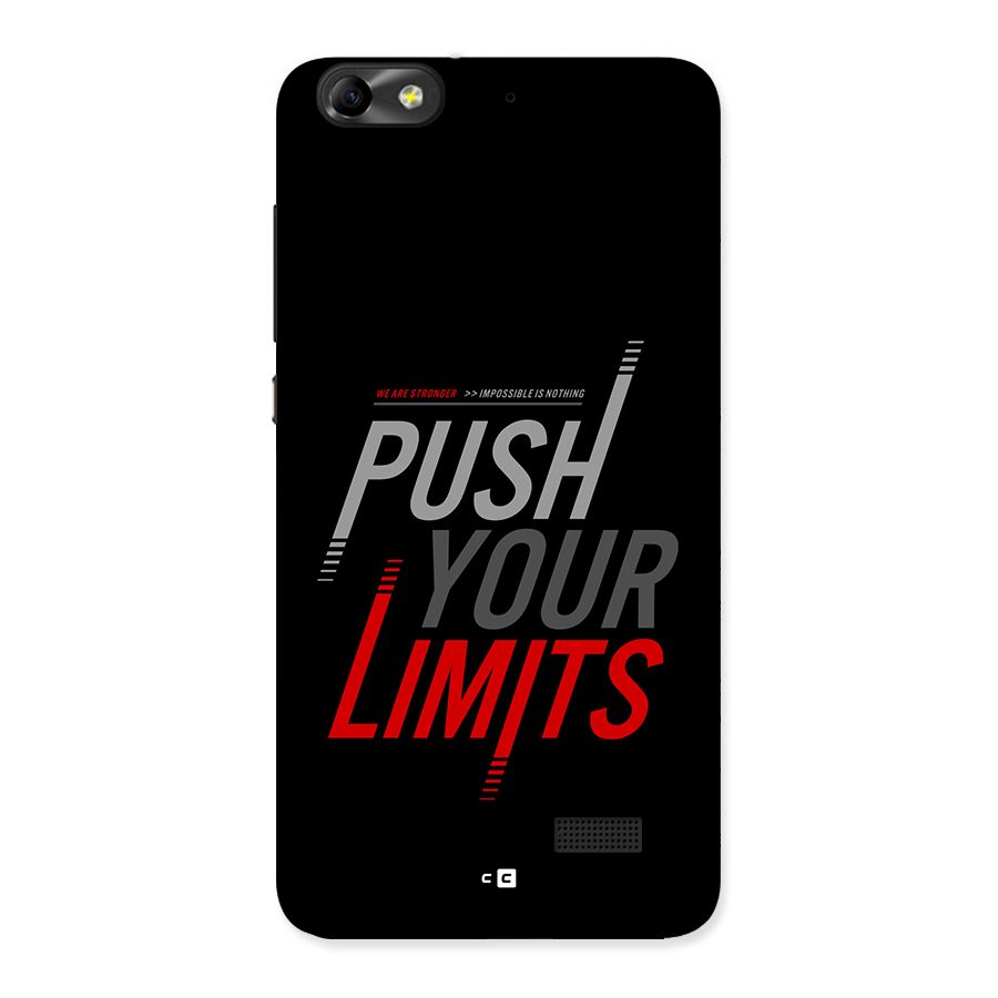 Push Your Limits Back Case for Honor 4C