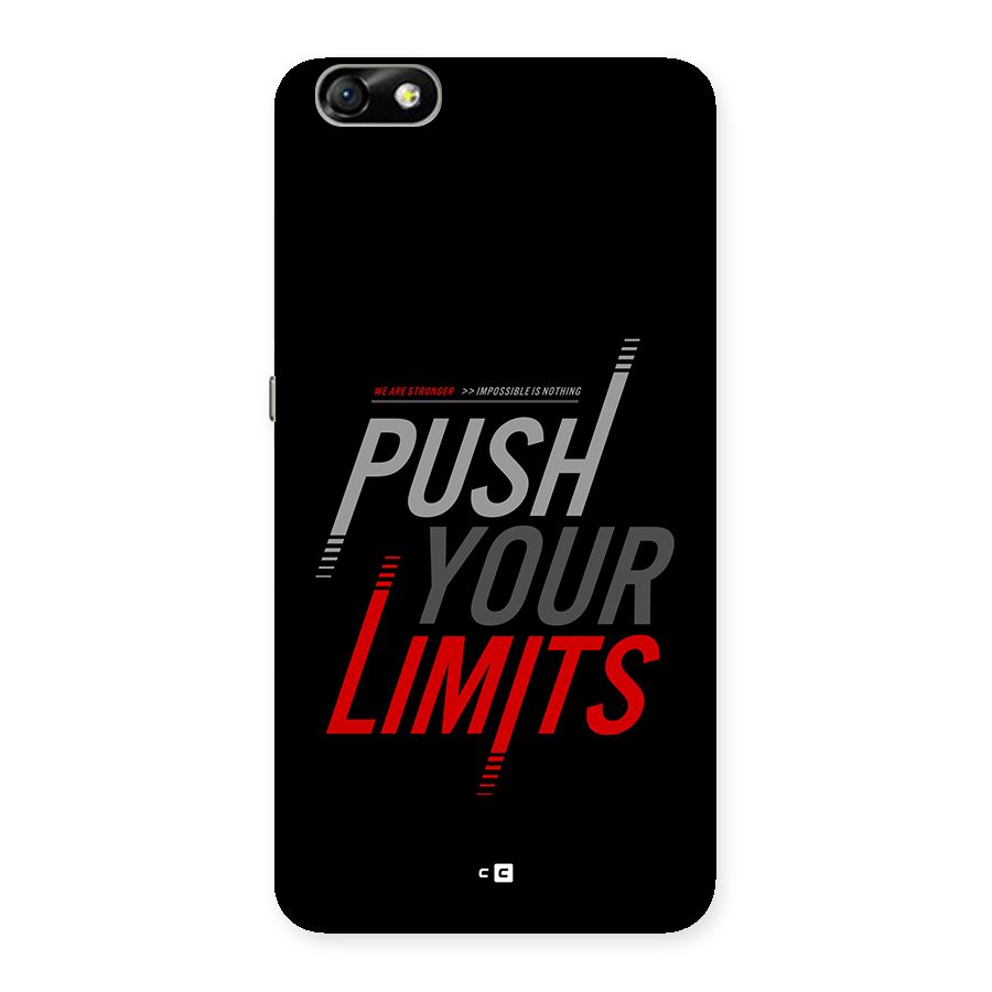 Push Your Limits Back Case for Honor 4X