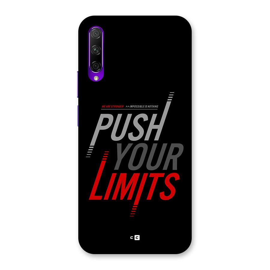 Push Your Limits Back Case for Honor 9X Pro