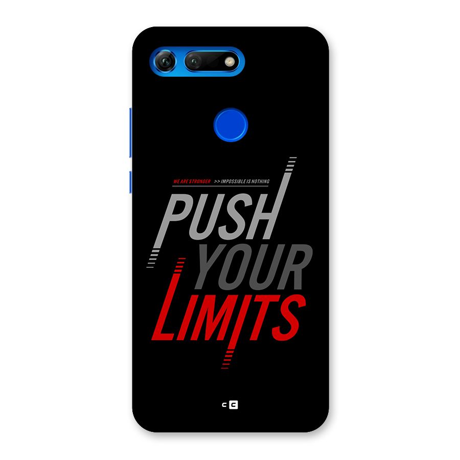 Push Your Limits Back Case for Honor View 20