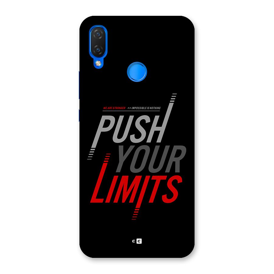 Push Your Limits Back Case for Huawei P Smart Plus
