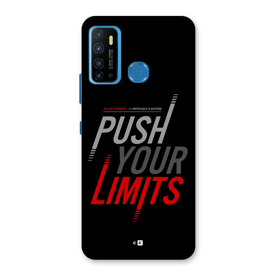 Push Your Limits Back Case for Infinix Hot 9