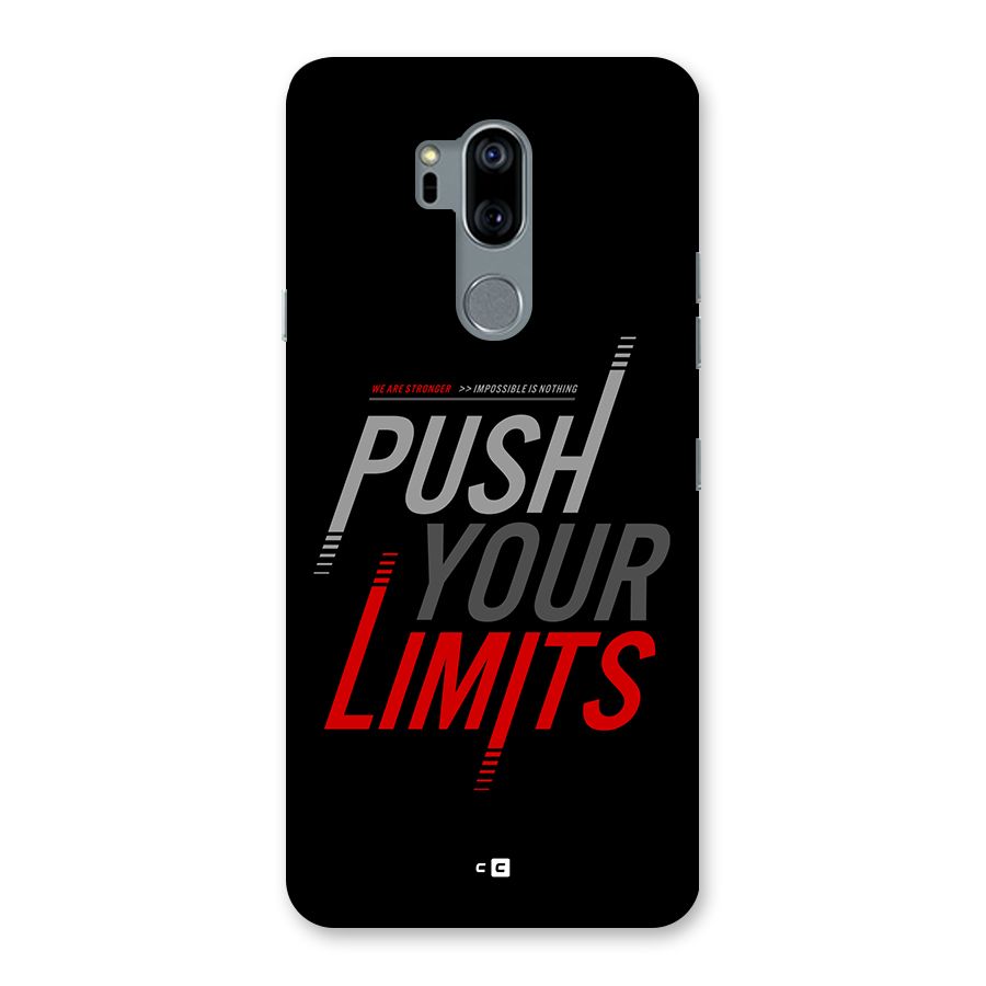 Push Your Limits Back Case for LG G7