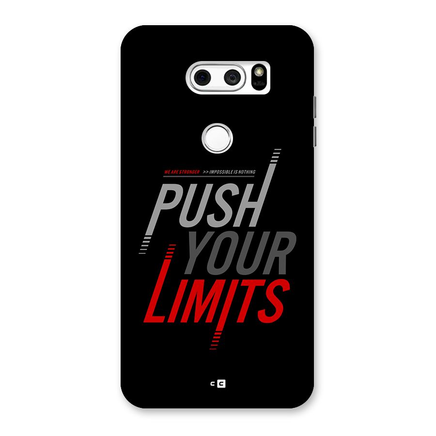 Push Your Limits Back Case for LG V30
