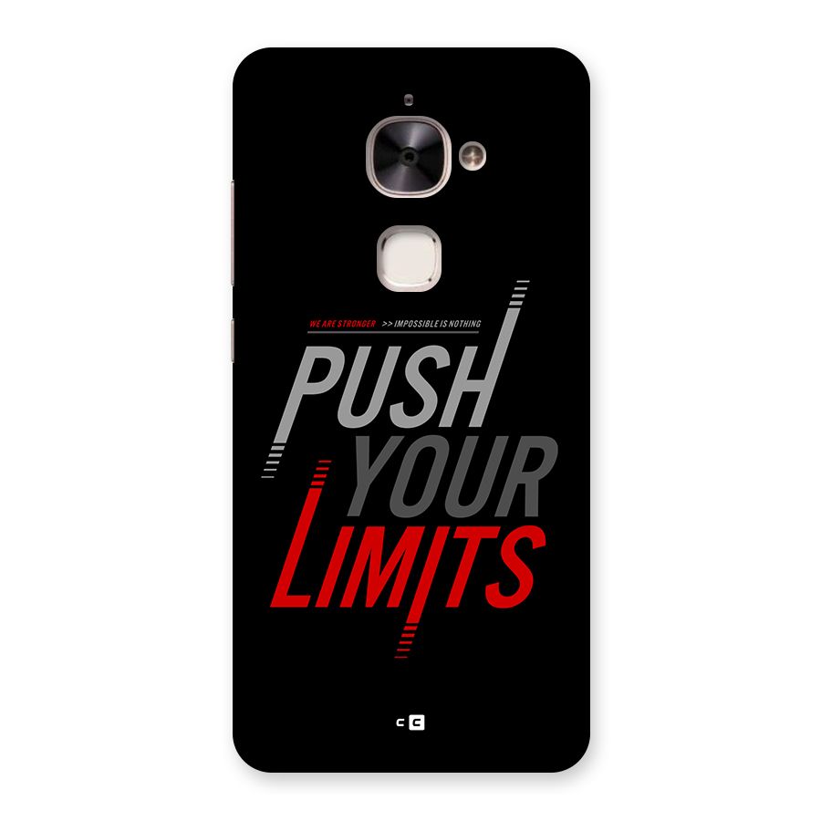 Push Your Limits Back Case for Le 2