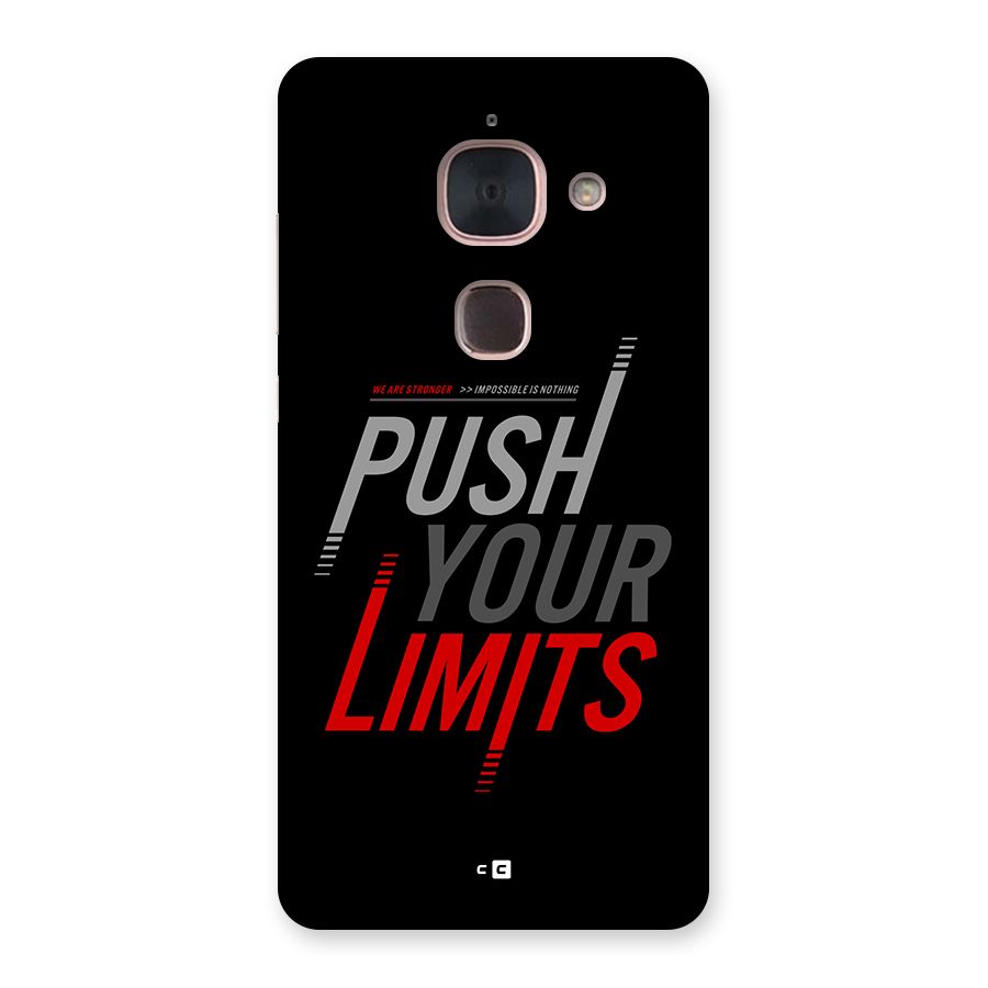Push Your Limits Back Case for Le Max 2