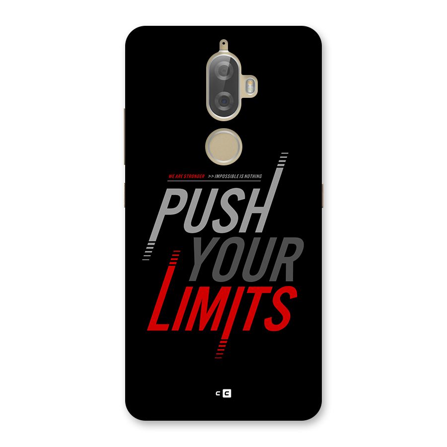 Push Your Limits Back Case for Lenovo K8 Plus