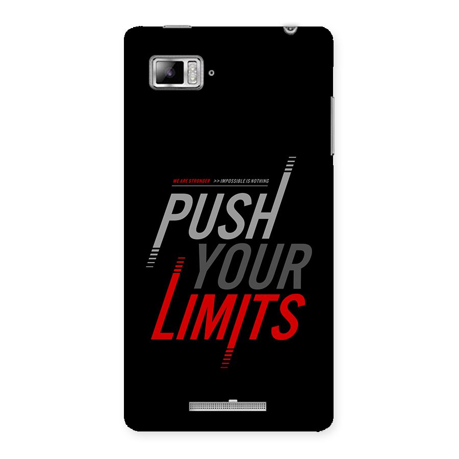 Push Your Limits Back Case for Lenovo Vibe Z K910