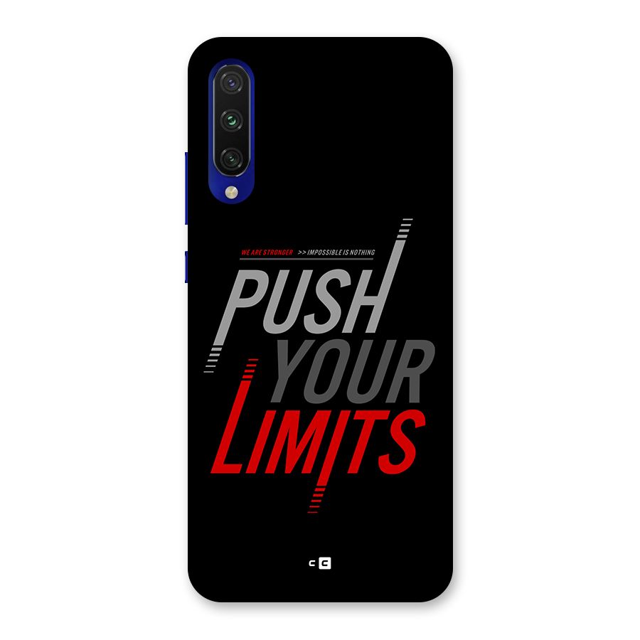 Push Your Limits Back Case for Mi A3