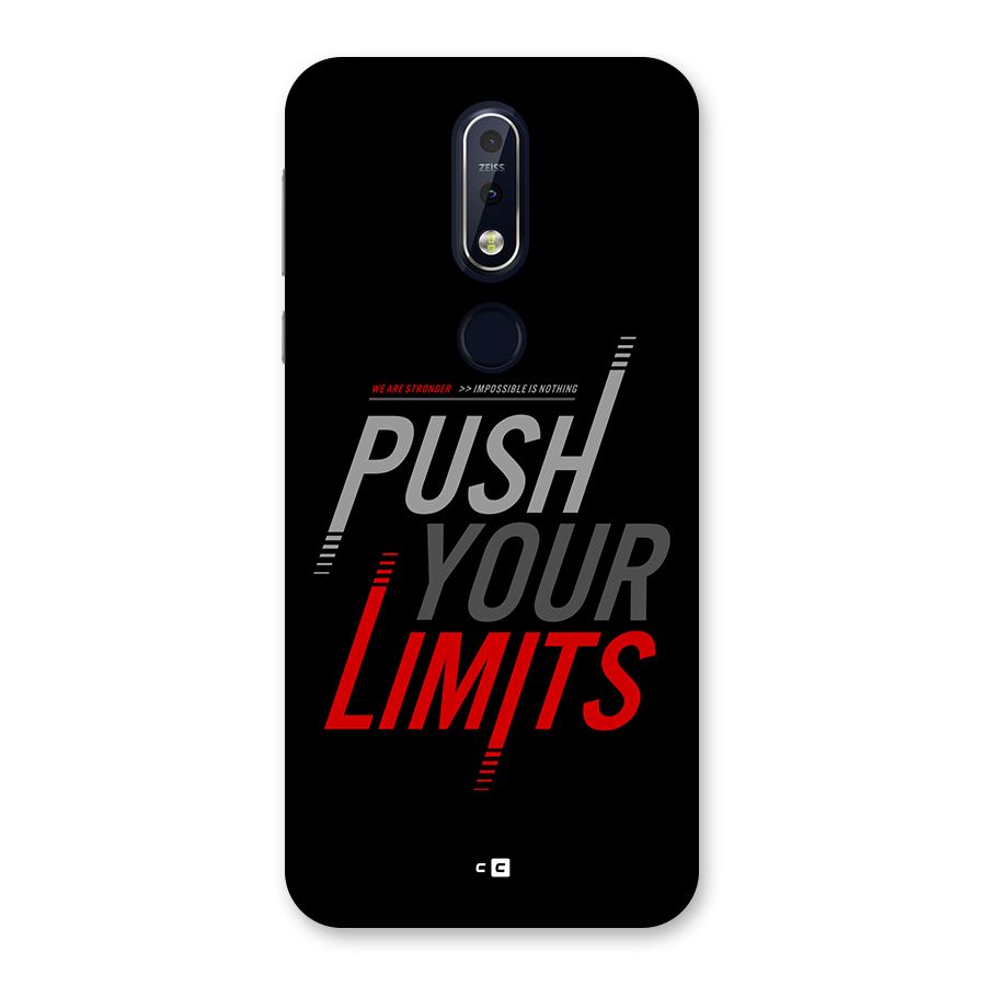 Push Your Limits Back Case for Nokia 7.1