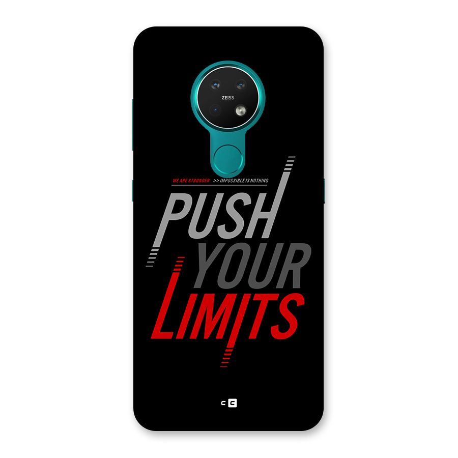 Push Your Limits Back Case for Nokia 7.2