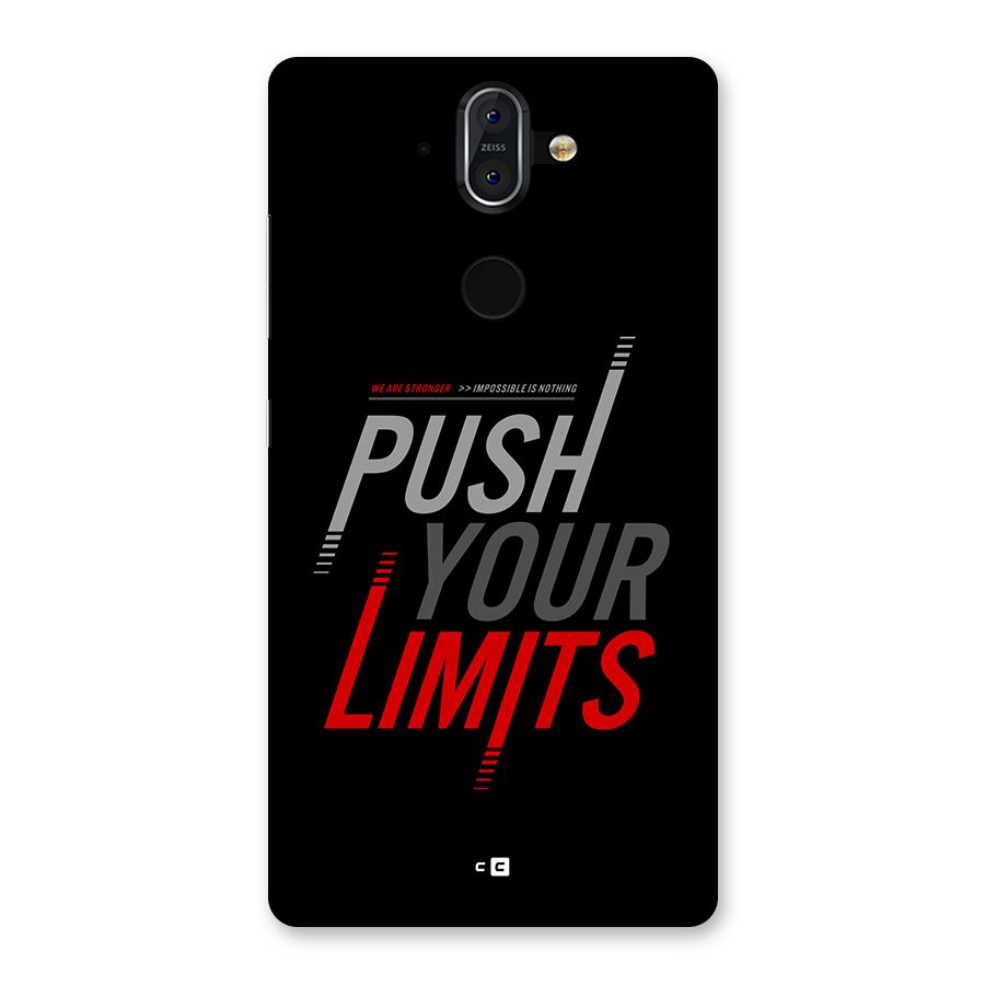 Push Your Limits Back Case for Nokia 8 Sirocco