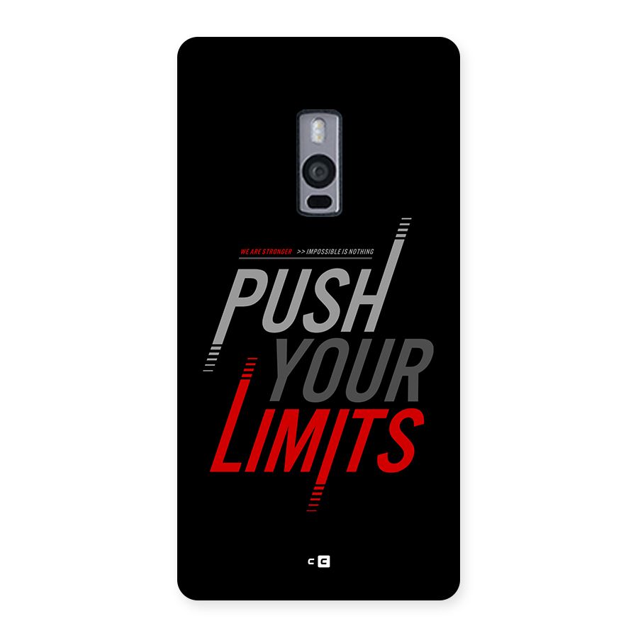 Push Your Limits Back Case for OnePlus 2