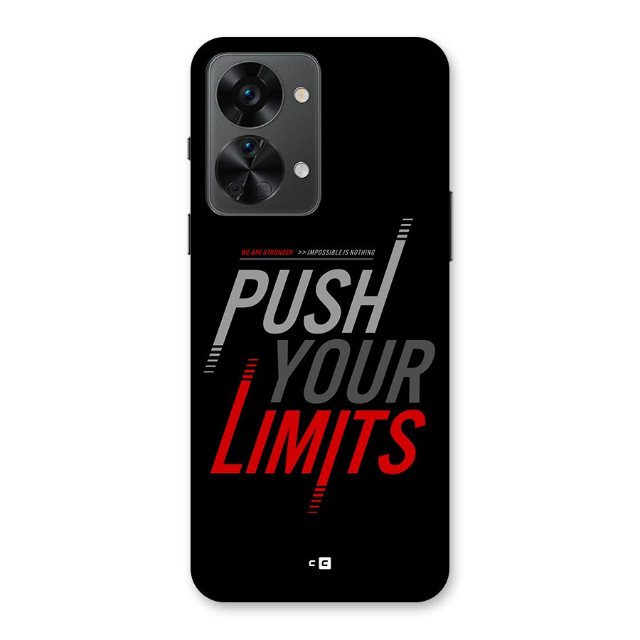 Push Your Limits Back Case for OnePlus Nord 2T