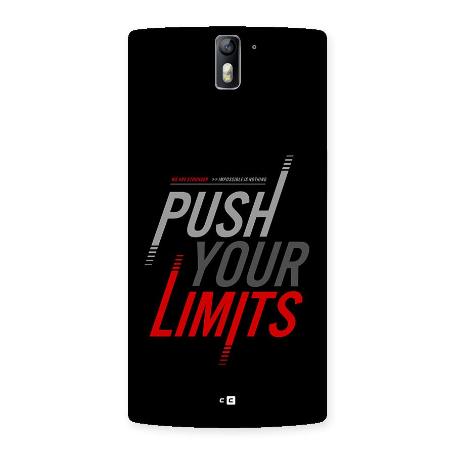 Push Your Limits Back Case for OnePlus One