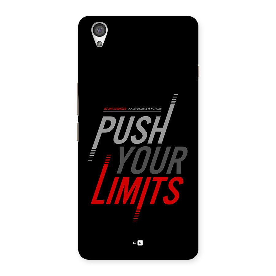Push Your Limits Back Case for OnePlus X