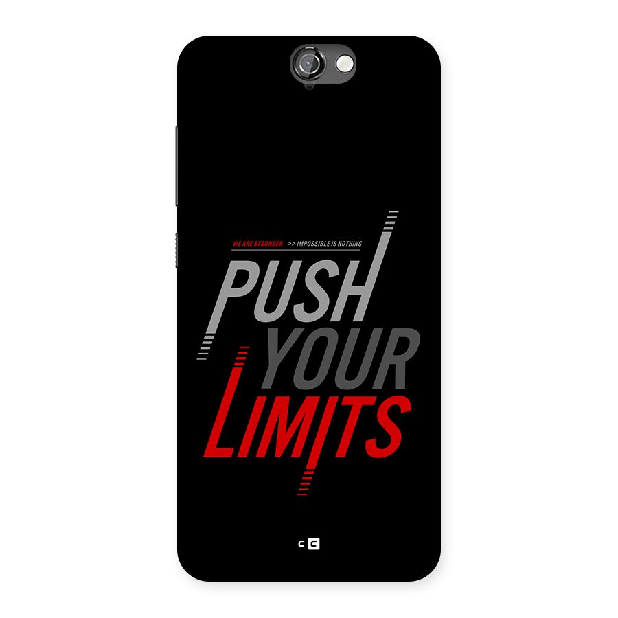 Push Your Limits Back Case for One A9
