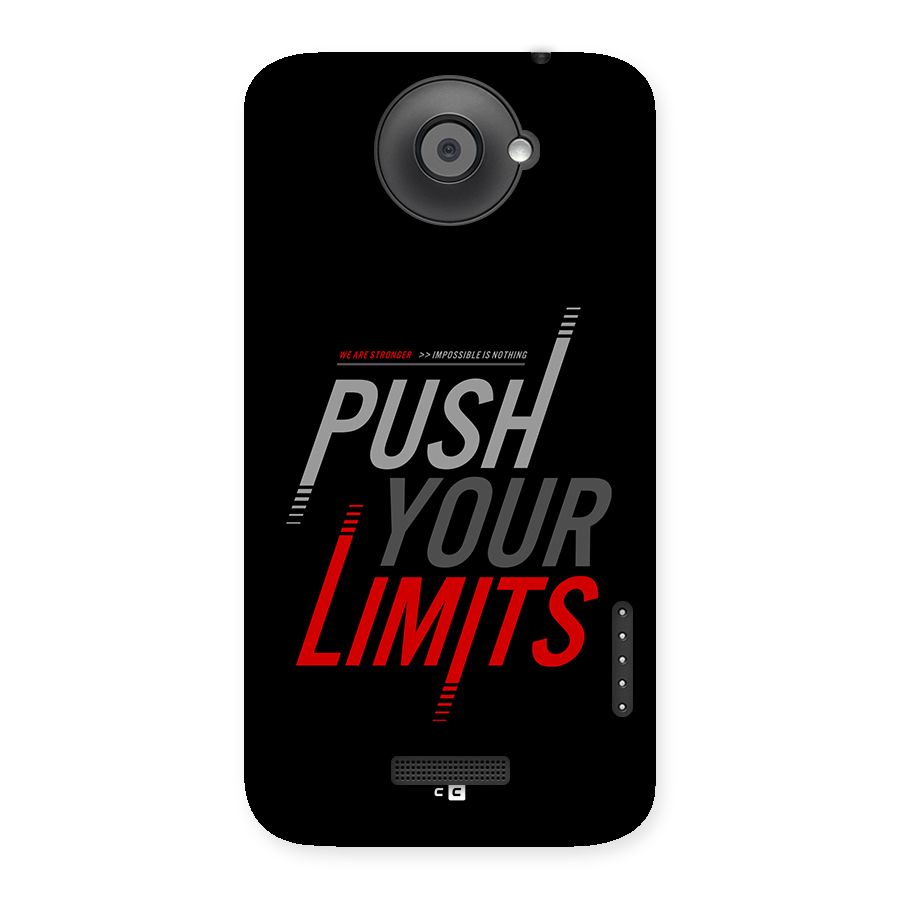 Push Your Limits Back Case for One X