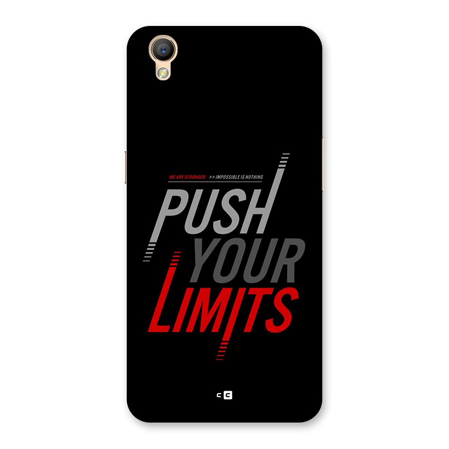 Push Your Limits Back Case for Oppo A37