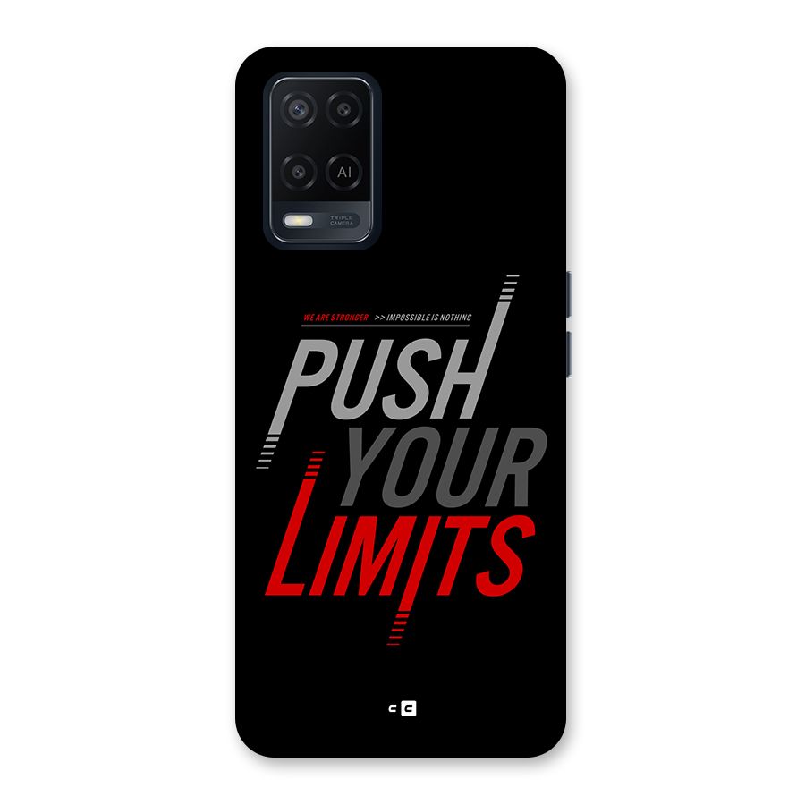 Push Your Limits Back Case for Oppo A54