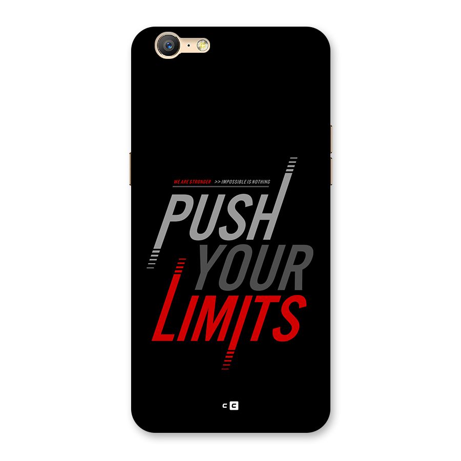 Push Your Limits Back Case for Oppo A57