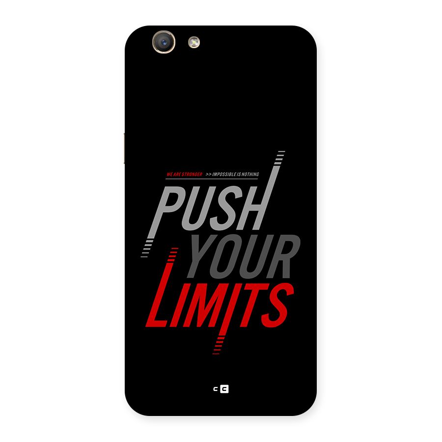 Push Your Limits Back Case for Oppo A59