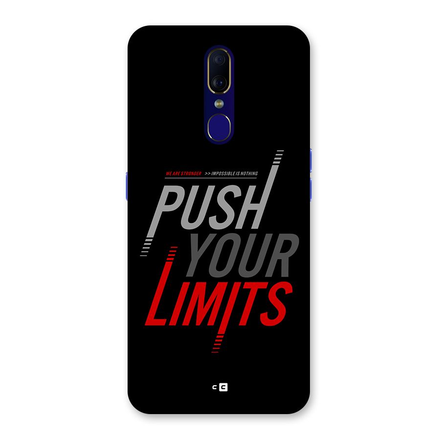 Push Your Limits Back Case for Oppo A9