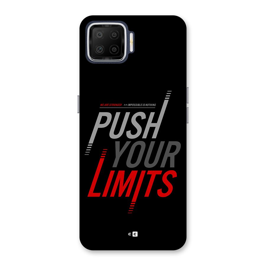 Push Your Limits Back Case for Oppo F17