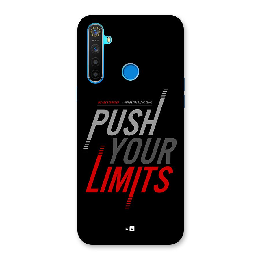 Push Your Limits Back Case for Realme 5s
