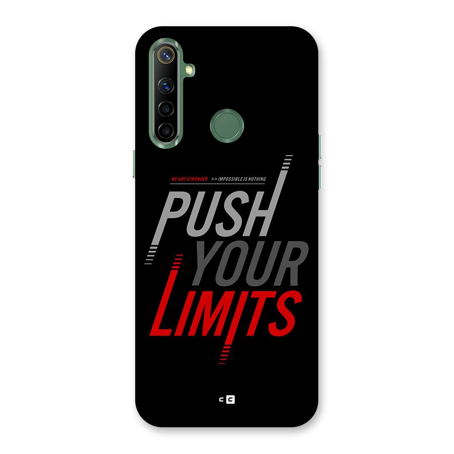 Push Your Limits Back Case for Realme Narzo 10