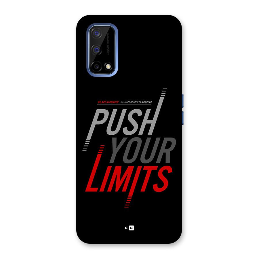 Push Your Limits Back Case for Realme Narzo 30 Pro